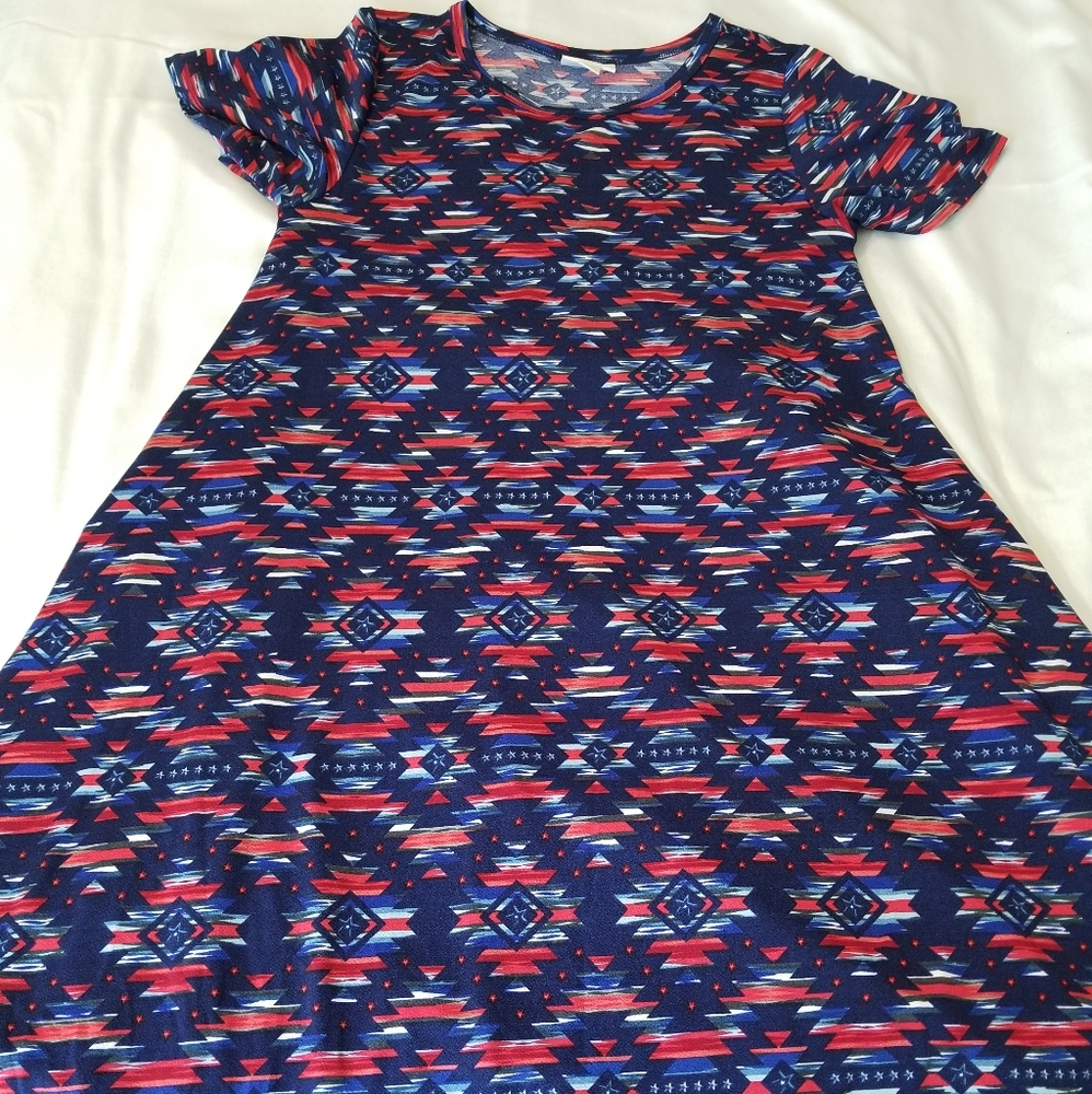 LuLaRoe Americana Carly Dress